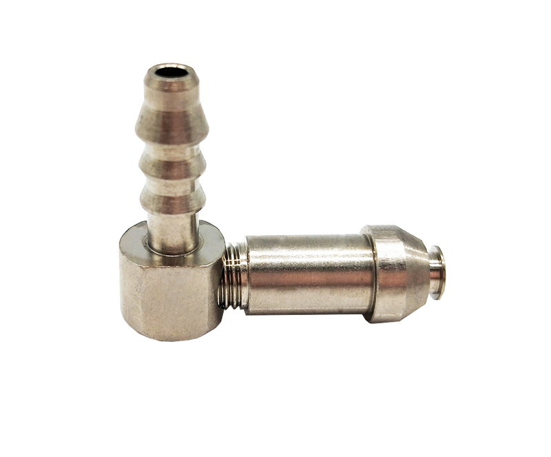 Tank Connector with Left Hand Thread and Internal Thread
