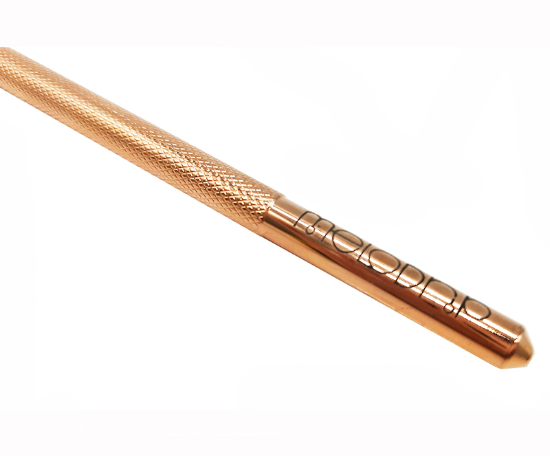 Copper Plated Spoon Handle with Laser Logo